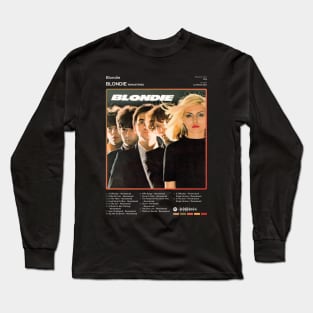 Blondie - Blondie (Remastered) Tracklist Album Long Sleeve T-Shirt